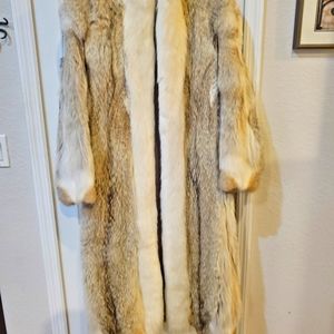 Vintage Weiss Ankle Length Fur Coat--Generous Medium Size